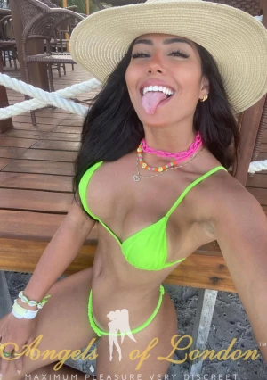 London escort Spark bikini selfie