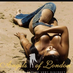 London escort Lavella on the beach