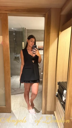 London escort Fallyn mirror selfie
