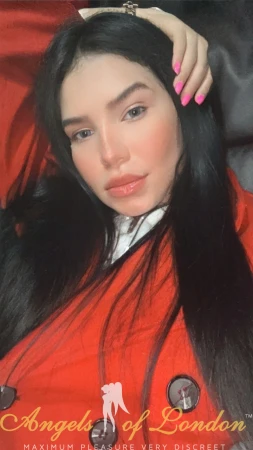 London escort Varena selfie